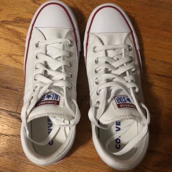 white converse size 8 womens